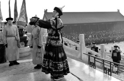 大年初一，春节庙会——第十一届天坛文化周开幕。京华时报记者 王俭摄